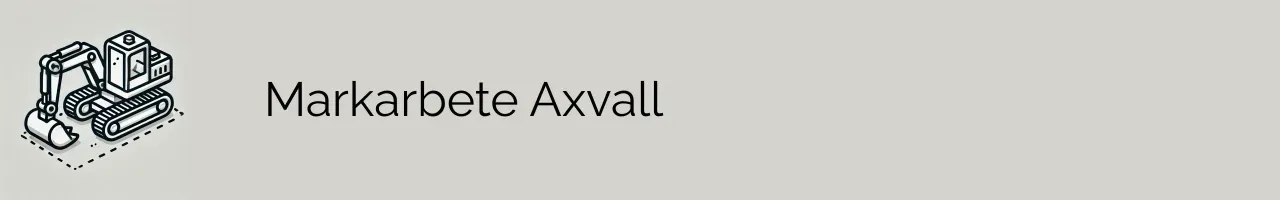 Markarbete Axvall