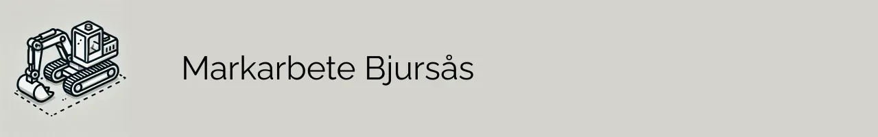 Markarbete Bjursås