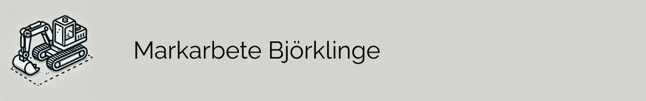 Markarbete Björklinge