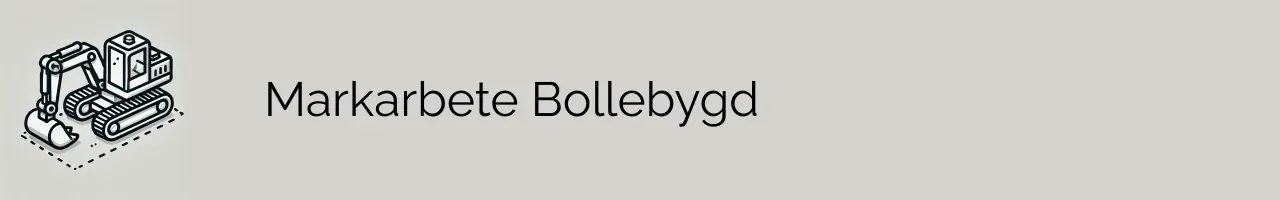 Markarbete Bollebygd