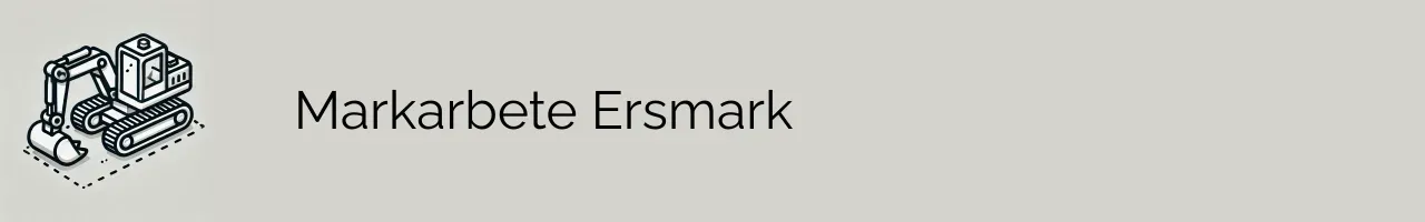 Markarbete Ersmark