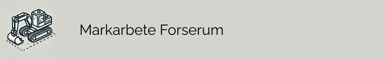 Markarbete Forserum