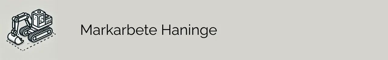 Markarbete Haninge