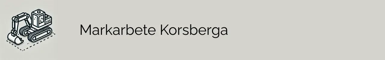 Markarbete Korsberga