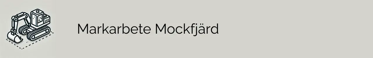 Markarbete Mockfjärd