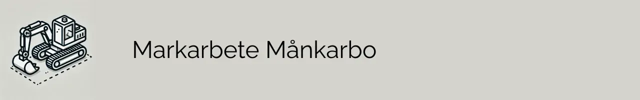 Markarbete Månkarbo