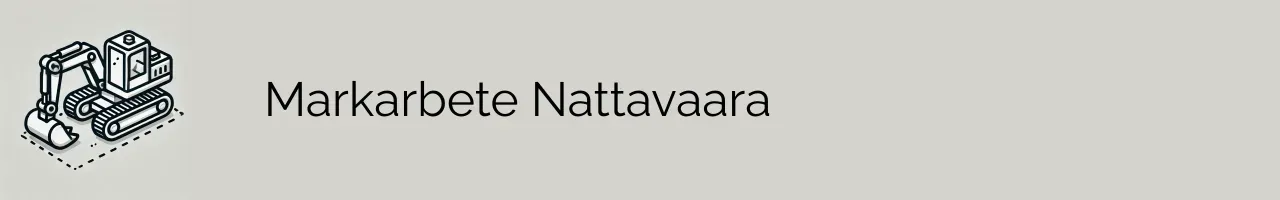 Markarbete Nattavaara