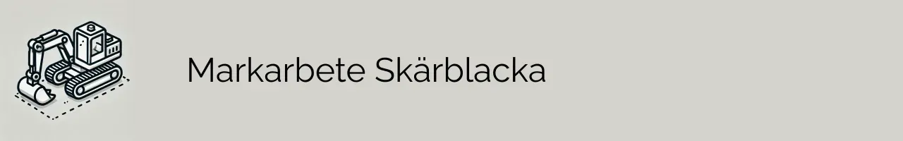 Markarbete Skärblacka