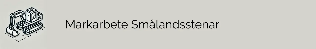 Markarbete Smålandsstenar