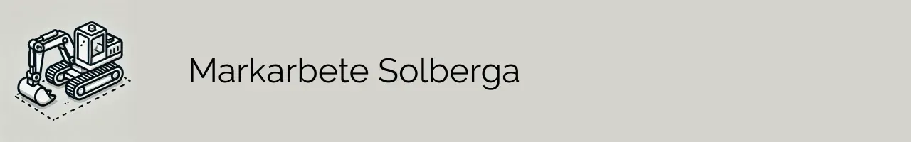 Markarbete Solberga