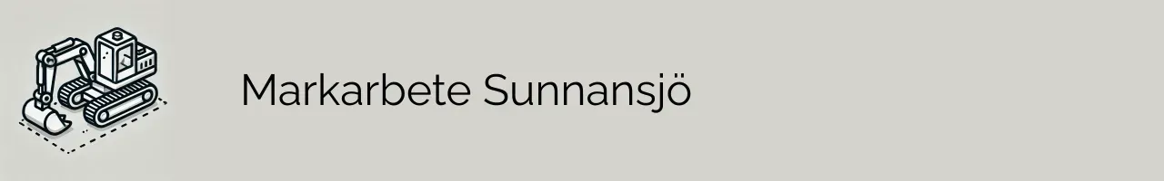 Markarbete Sunnansjö