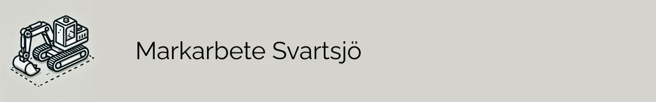 Markarbete Svartsjö