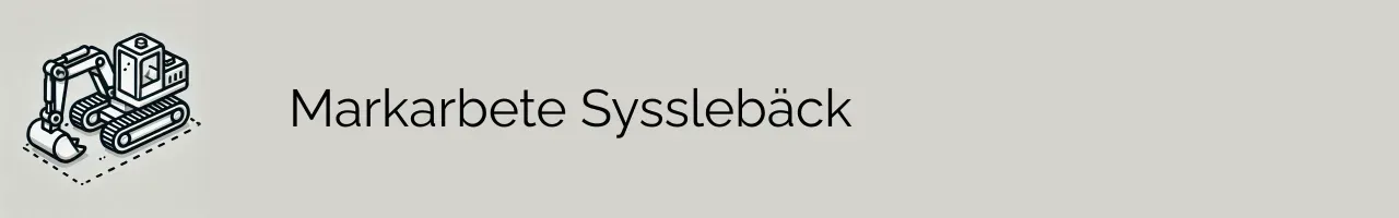 Markarbete Sysslebäck