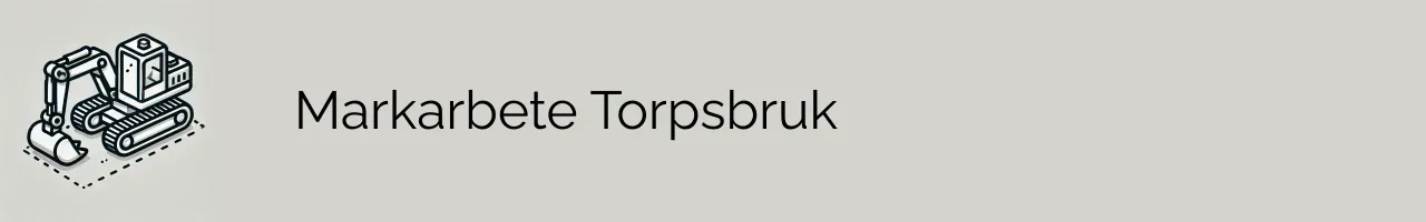 Markarbete Torpsbruk